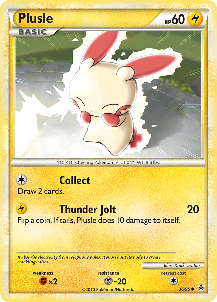 Unleashed Plusle #36/95