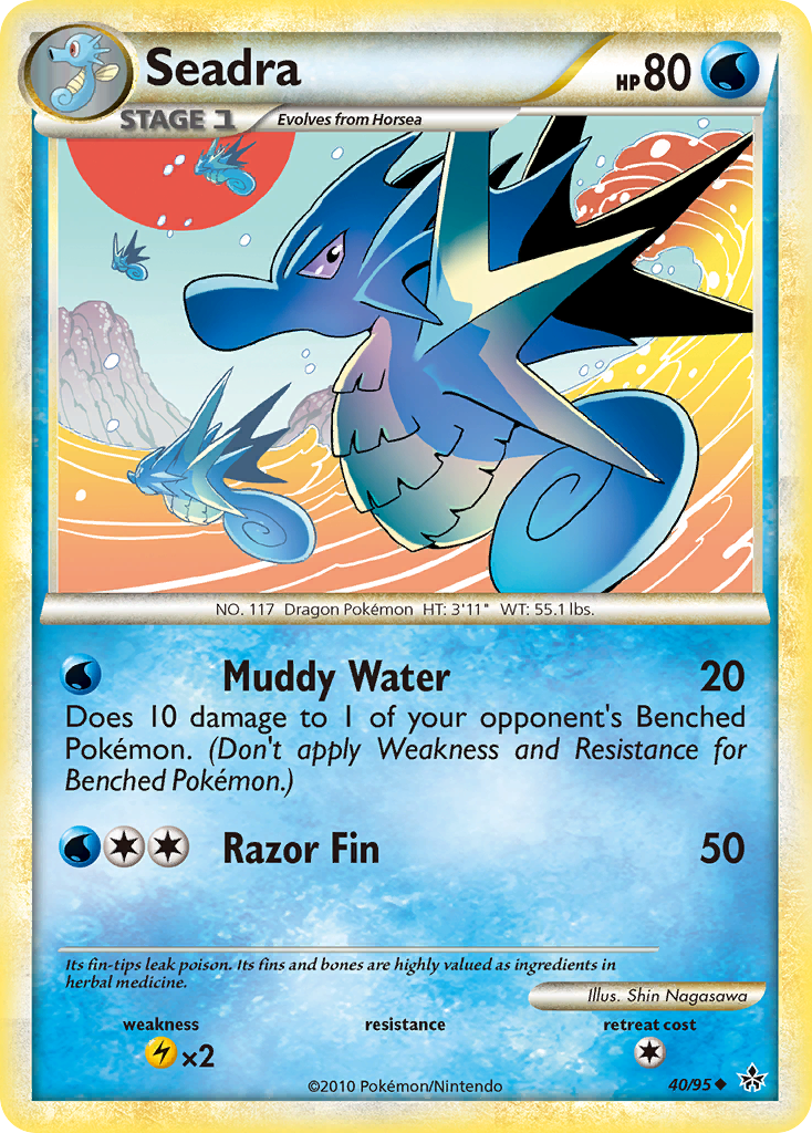 Unleashed Seadra #40/95