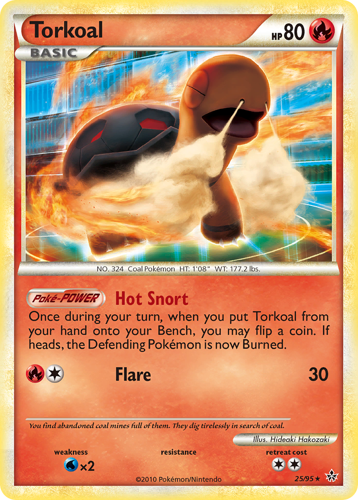 Unleashed Torkoal #25/95