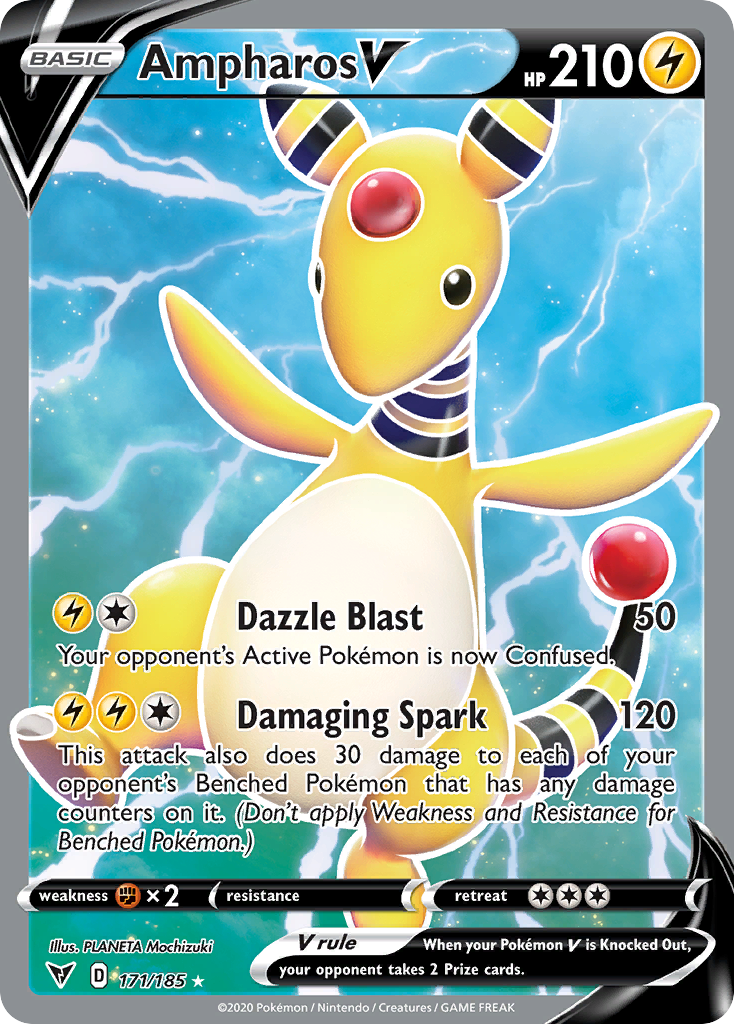 Ampharos V Full Art