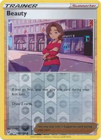 Vivid Voltage Beauty #148/185 reverse holo