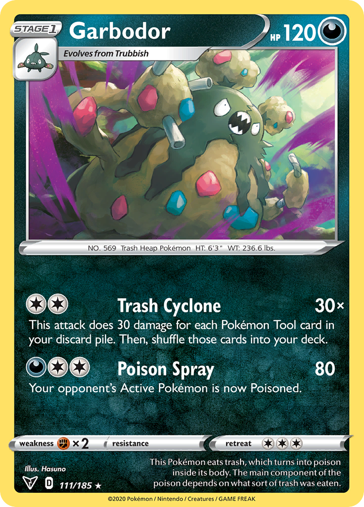 Vivid Voltage Garbodor #111/185