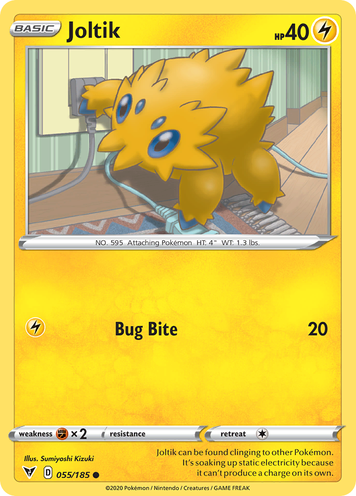 Vivid Voltage Joltik #55/185