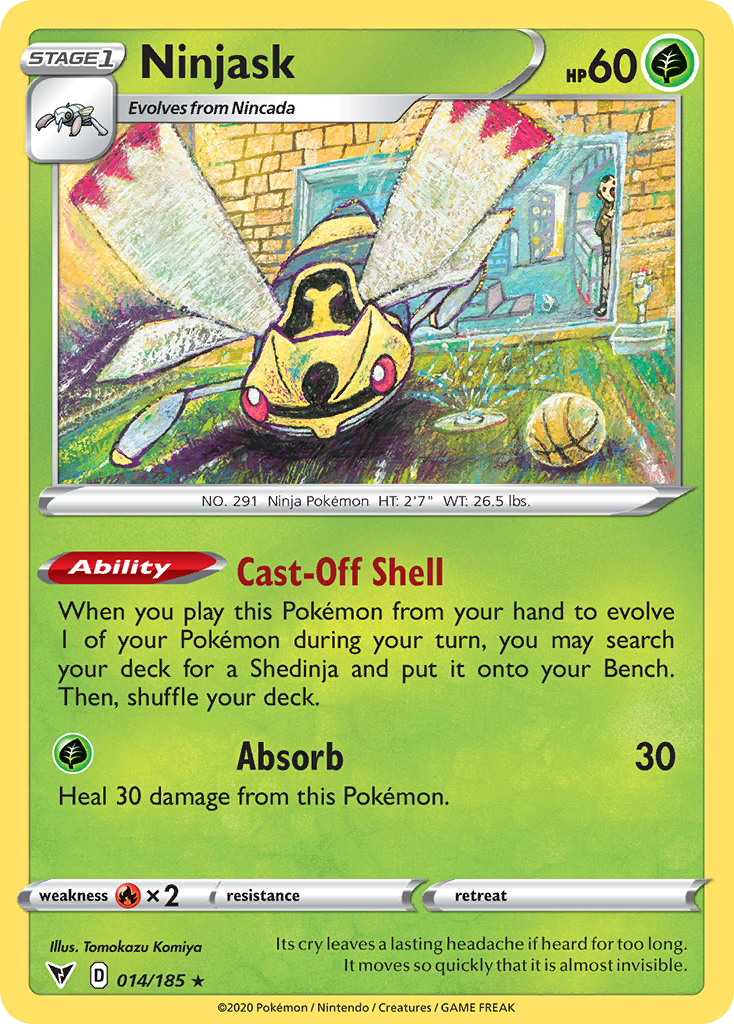 Vivid Voltage Ninjask #14/185