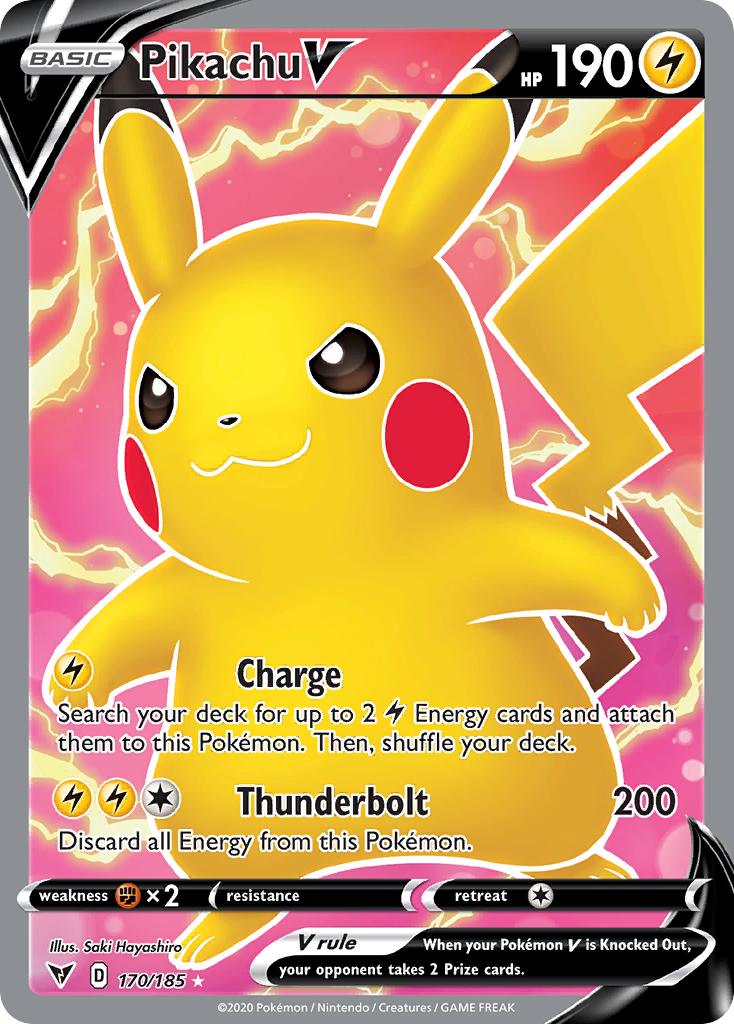 Pikachu V Full Art
