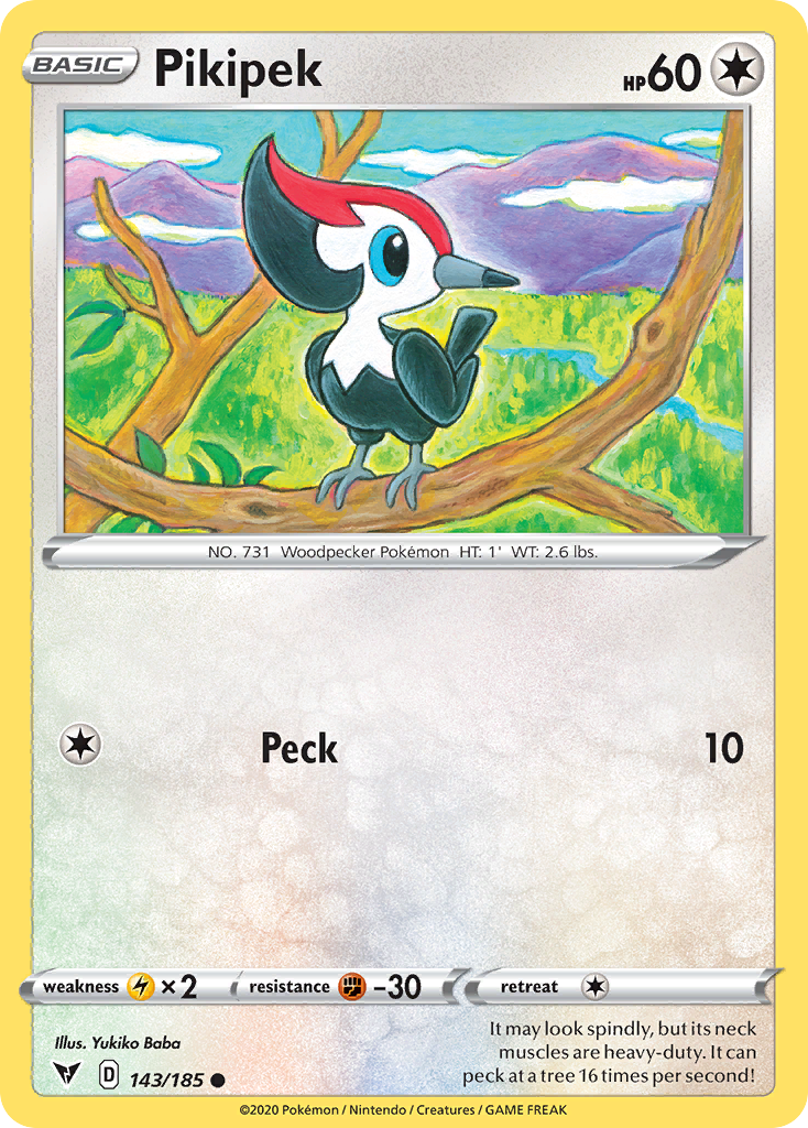 Vivid Voltage Pikipek #143/185