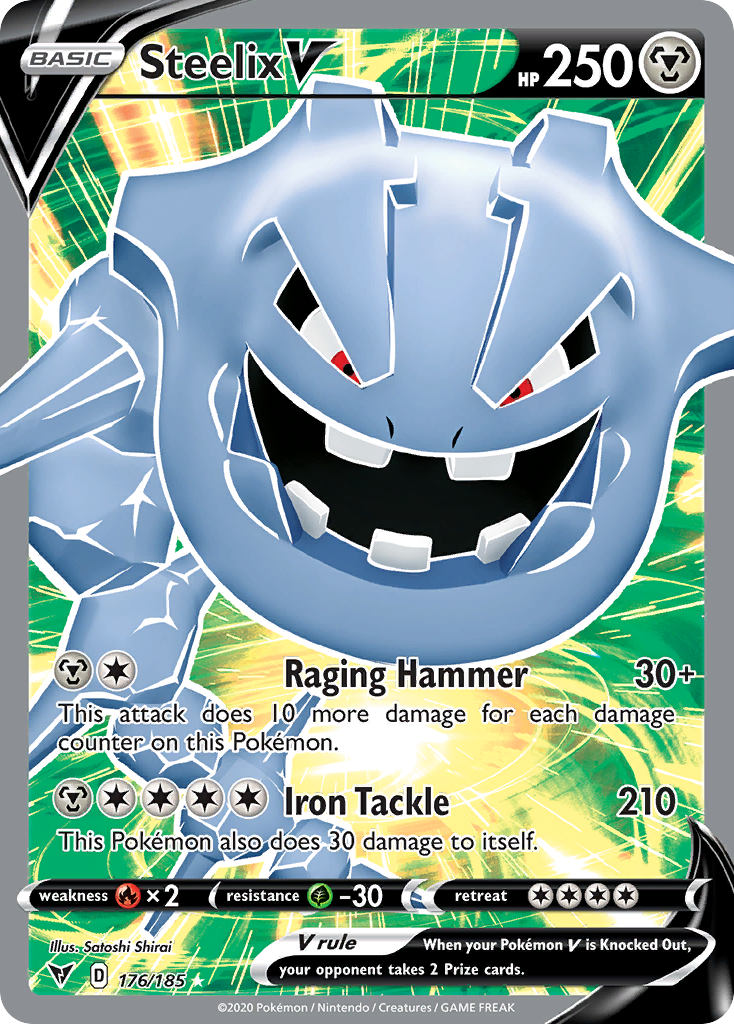 Vivid Voltage Steelix V #176/185