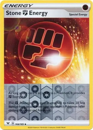 Vivid Voltage Stone Energy #164/185 reverse holo