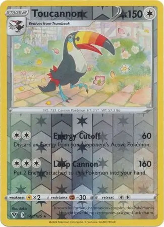 Vivid Voltage Toucannon #145/185 reverse holo