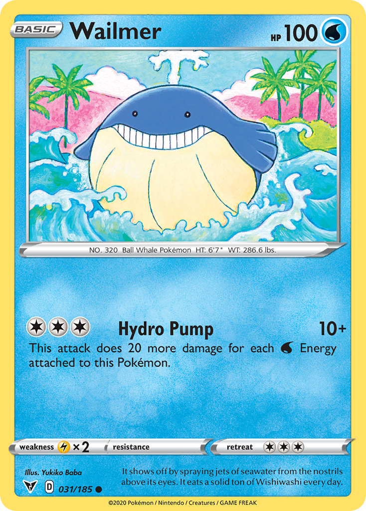 Vivid Voltage Wailmer #31/185