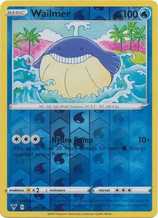 Vivid Voltage Wailmer #31/185 reverse holo