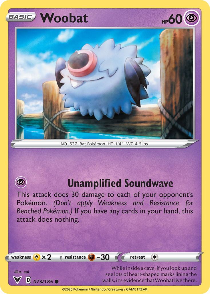 Vivid Voltage Woobat #73/185
