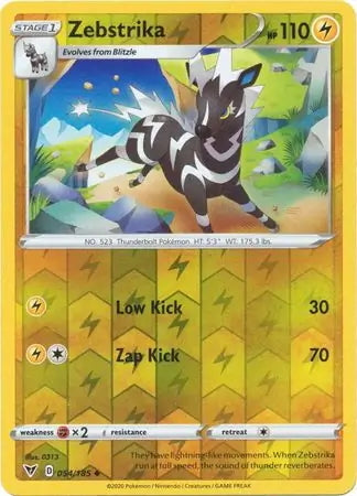 Vivid Voltage Zebstrika #54/185 reverse holo