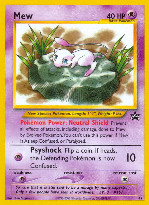WOTC Promo Mew #47