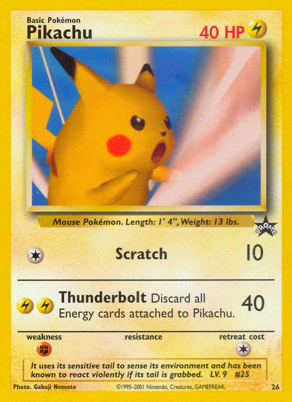 WOTC Promo Pikachu #26