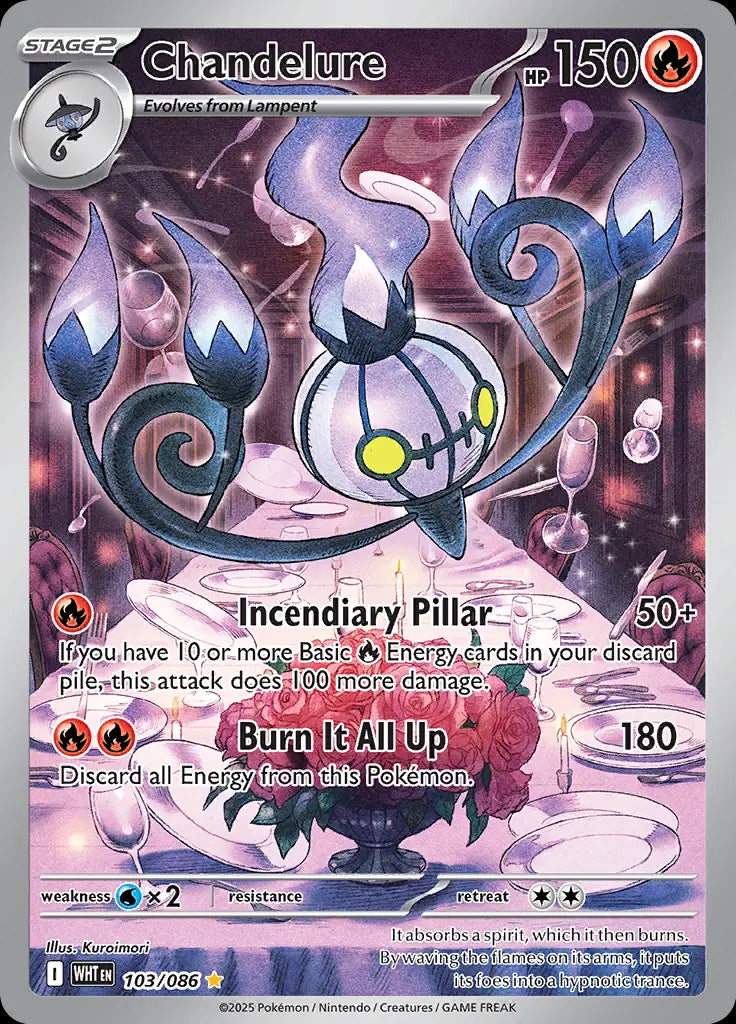 White Flare Chandelure 103