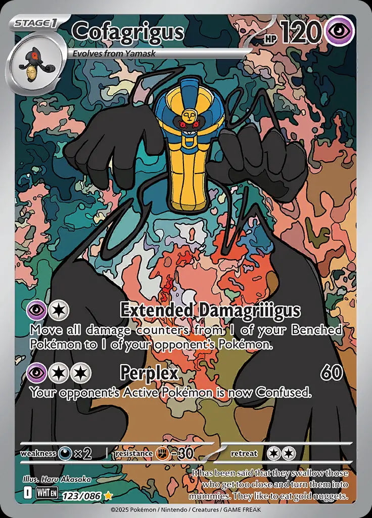 White Flare Cofagrigus #123