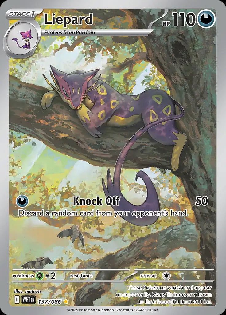 White Flare Liepard #137