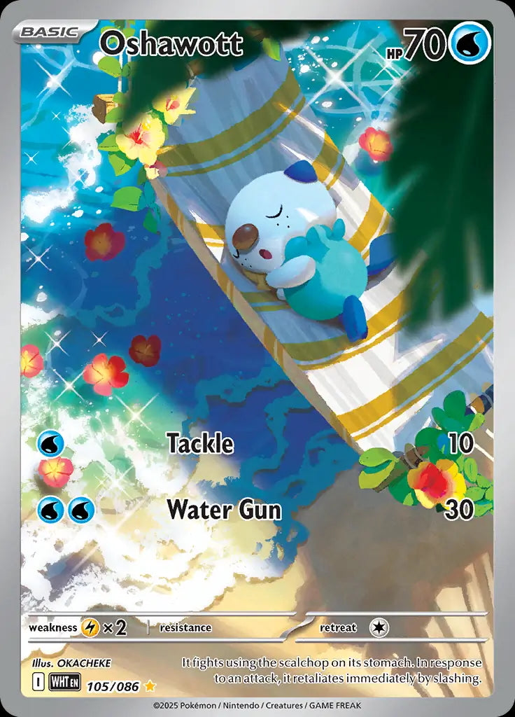 White Flare Oshawott #105