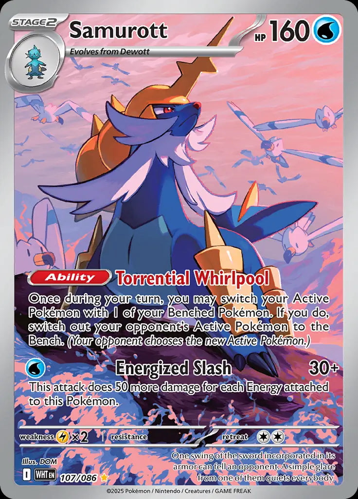 White Flare Samurott #107