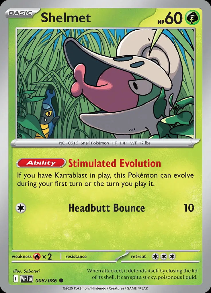 White Flare Shelmet #8/86