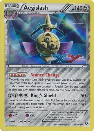 XY Aegislash #86 Regionals Promo