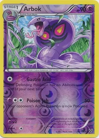 XY Arbok #48/146 reverse holo