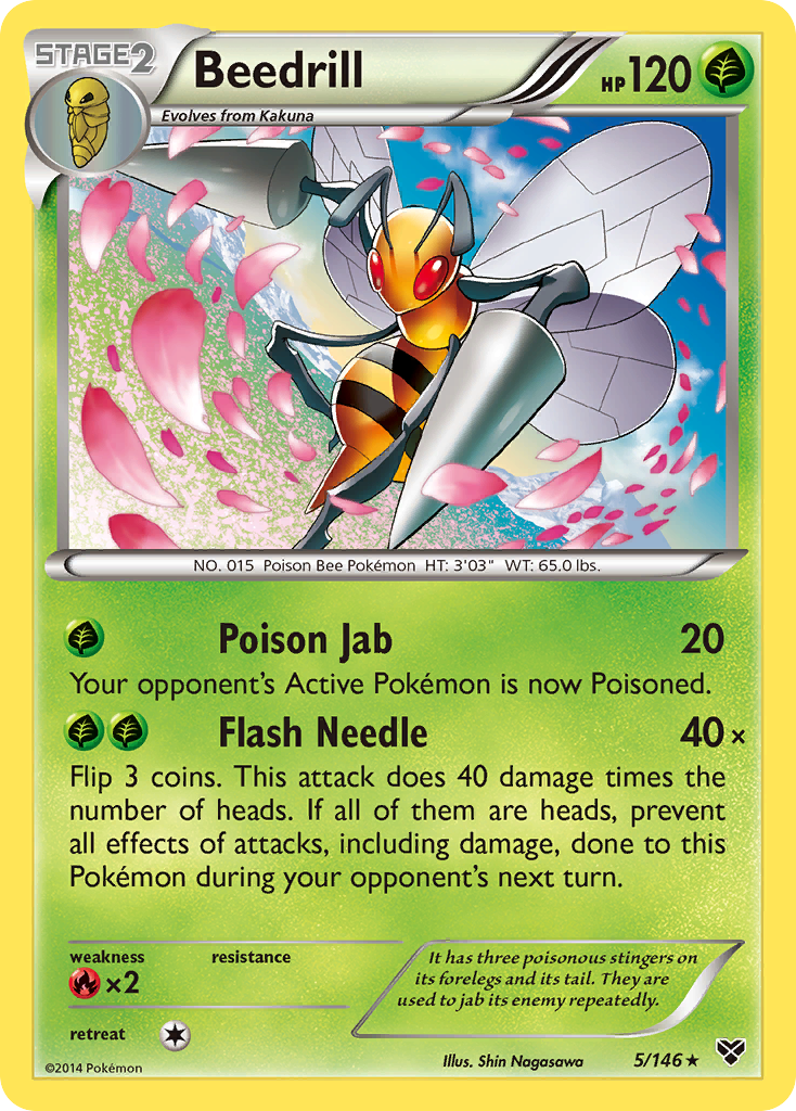 XY Beedrill #5/146
