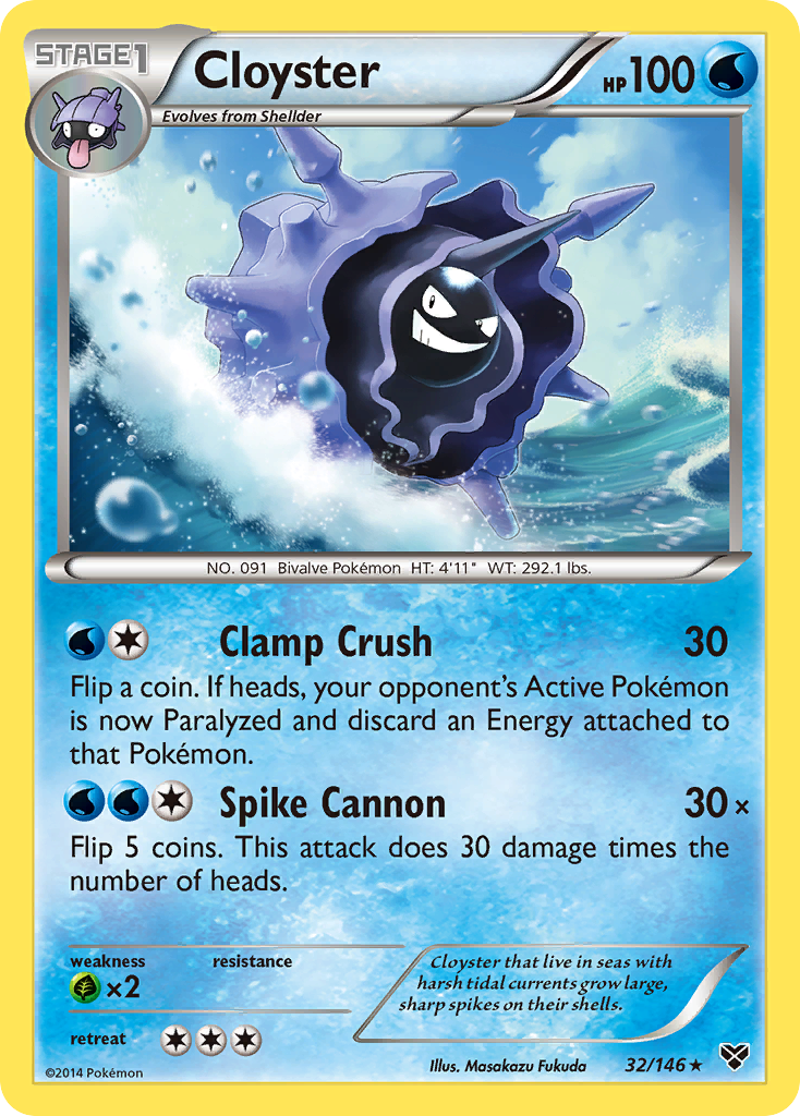 XY Cloyster #32/146