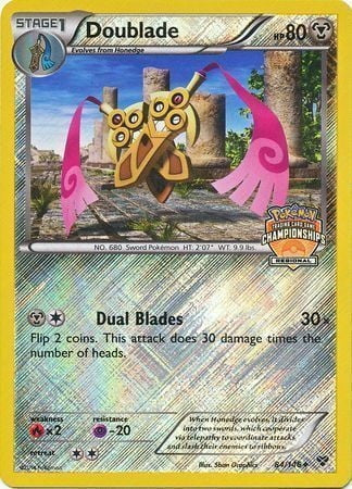 XY Doublade #84 Regionals Promo