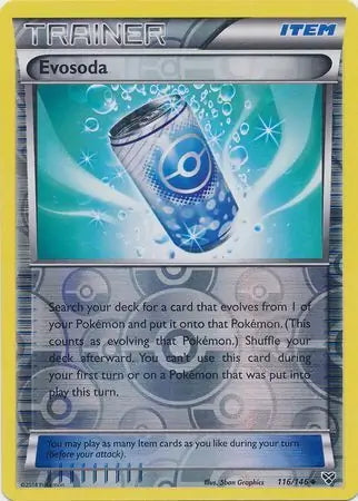 XY Evosoda #116/146 reverse holo