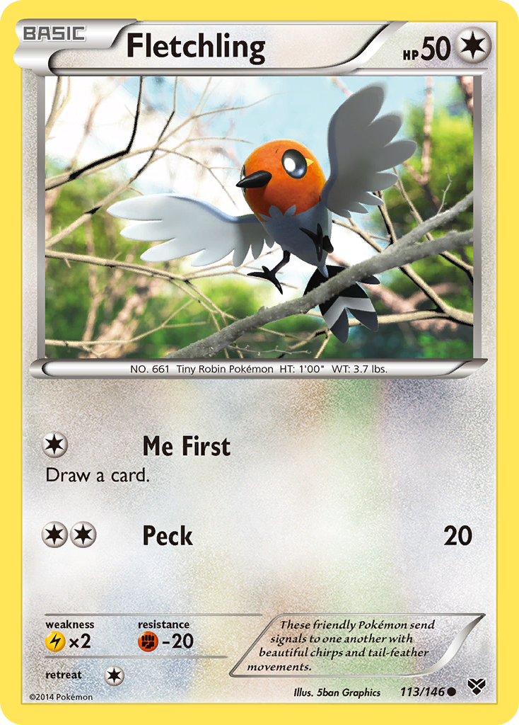 XY Fletchling #113/146
