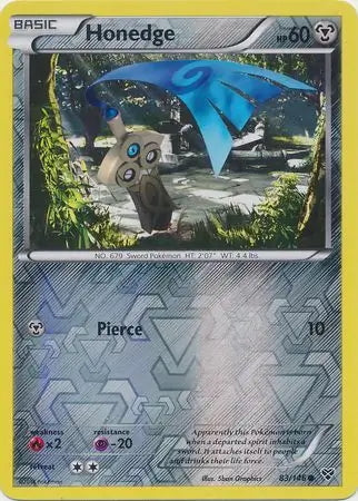 XY Honedge #83/146 reverse holo
