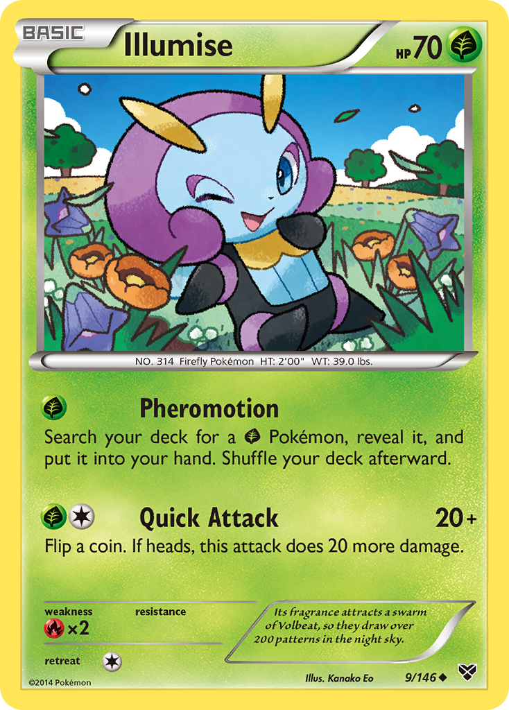 XY Illumise #9/146