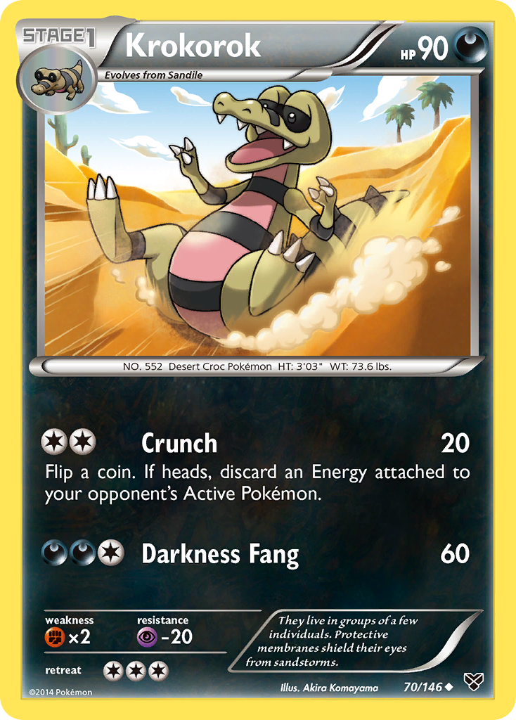 XY Krokorok #70/146