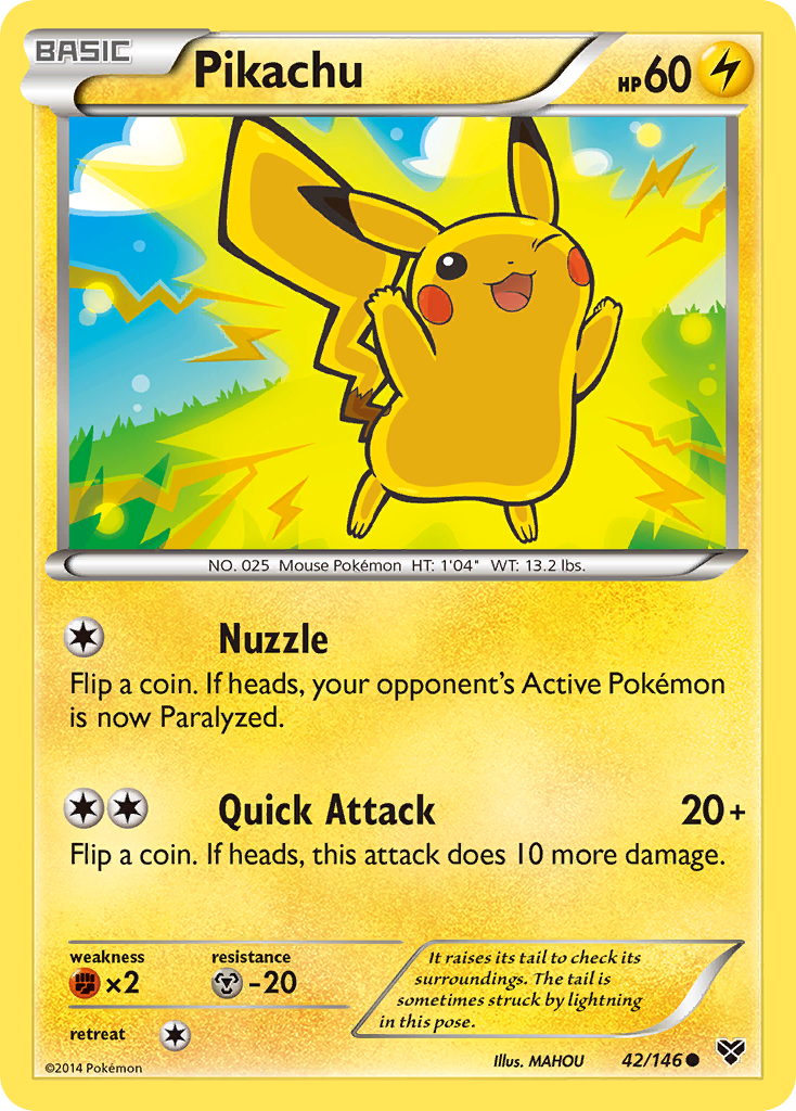 XY Pikachu #42/146