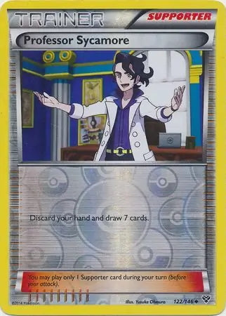 XY Professor Sycamore #122/146 reverse holo