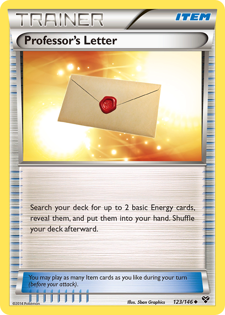 XY Professor's Letter #123/146