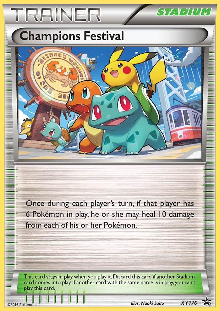 XY Promo Champion's Festival #176