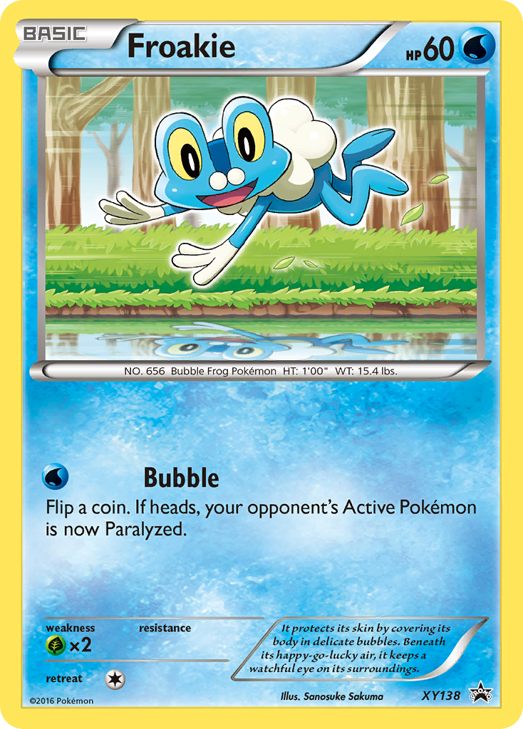 XY Promo Froakie #138