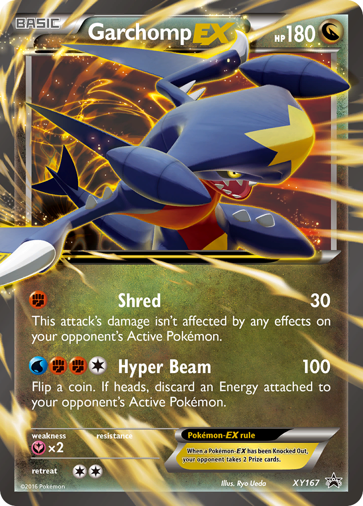 XY Promo Garchomp EX #167