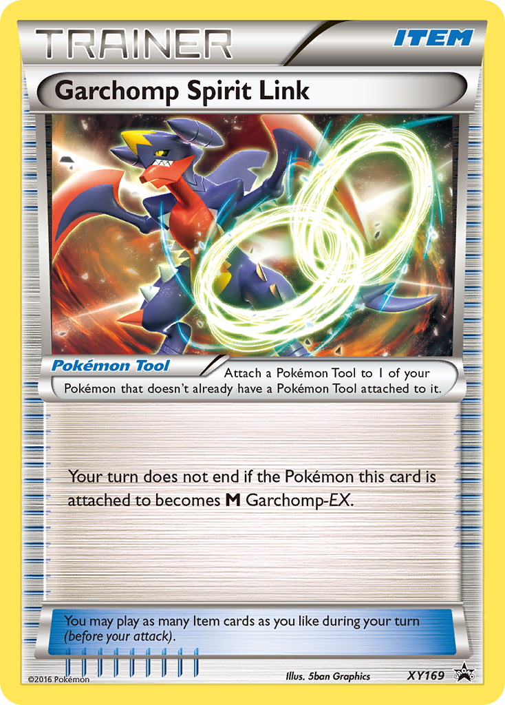 XY Promo Garchomp Spirit Link #169