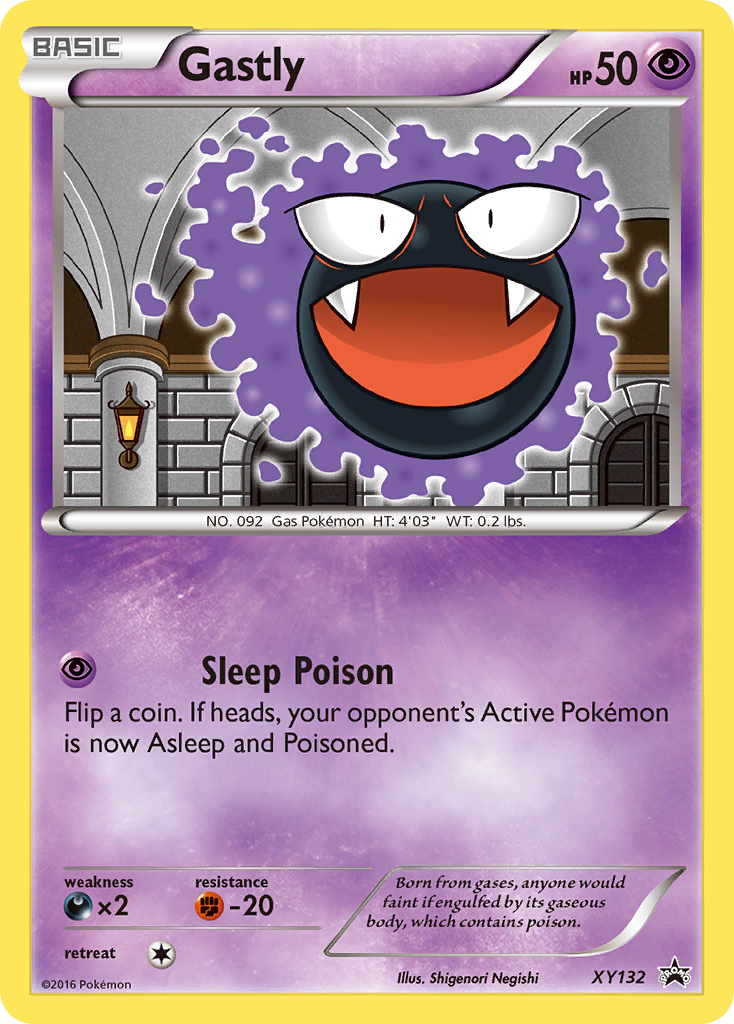 XY Promo Gastly #132