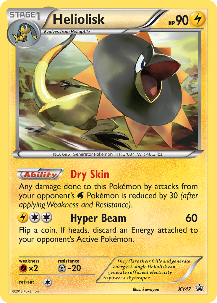 XY Promo Heliolisk #47