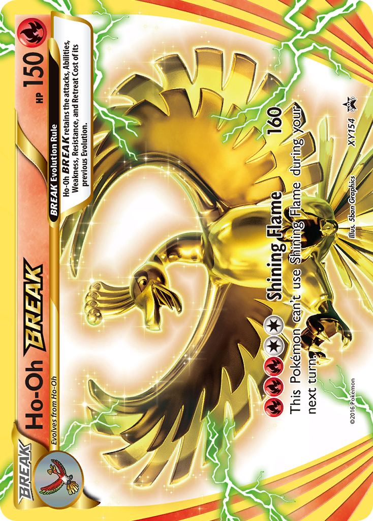 XY Promo Ho-Oh BREAK #154