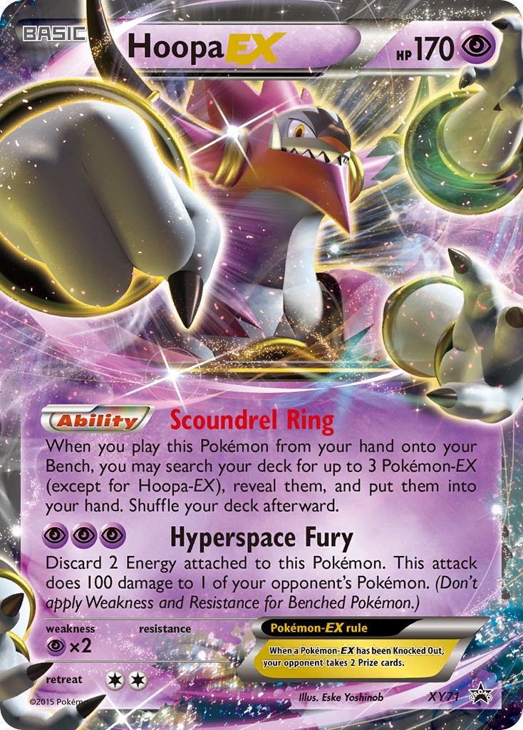XY Promo Hoopa EX #71