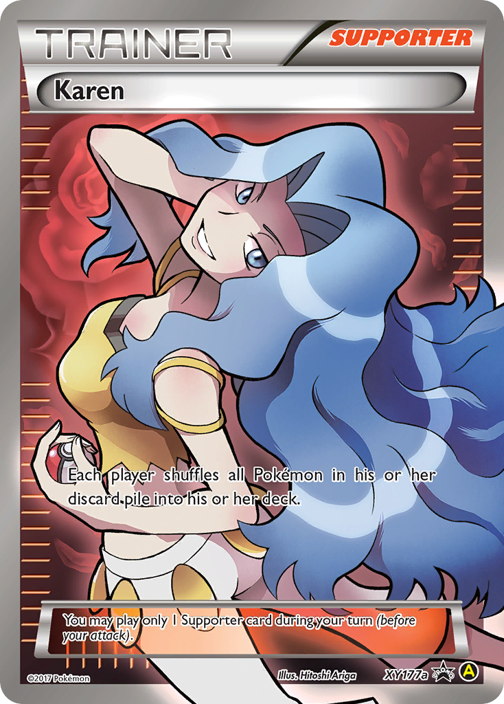 XY Promo Karen #177a