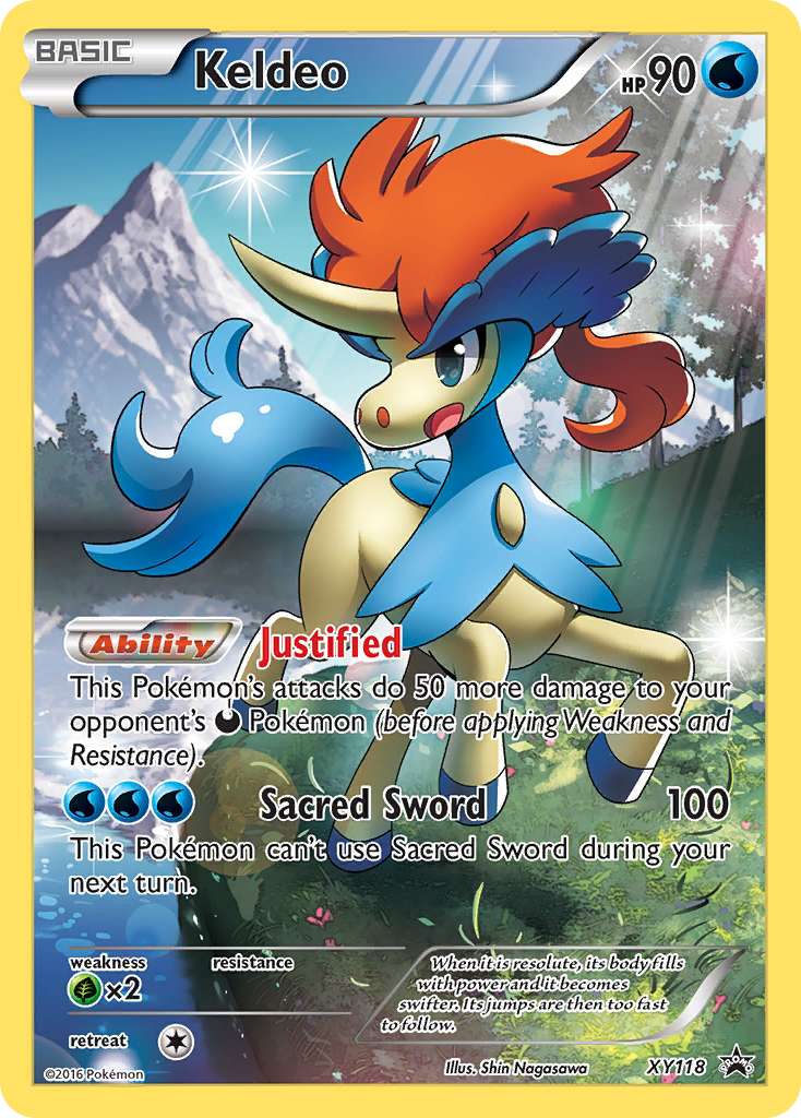 XY Promo Keldeo #118