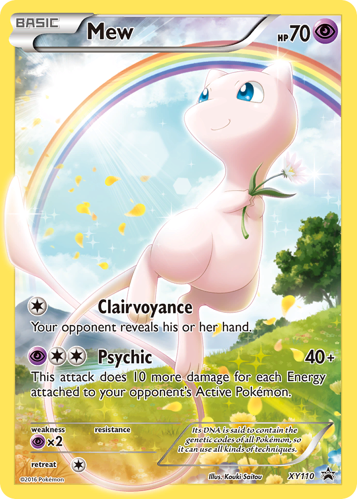 Mew XY110 Promo