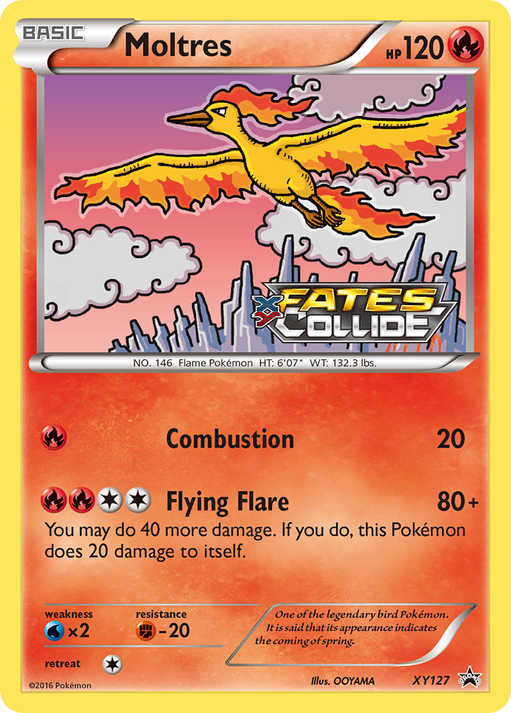 XY Promo Moltres #127